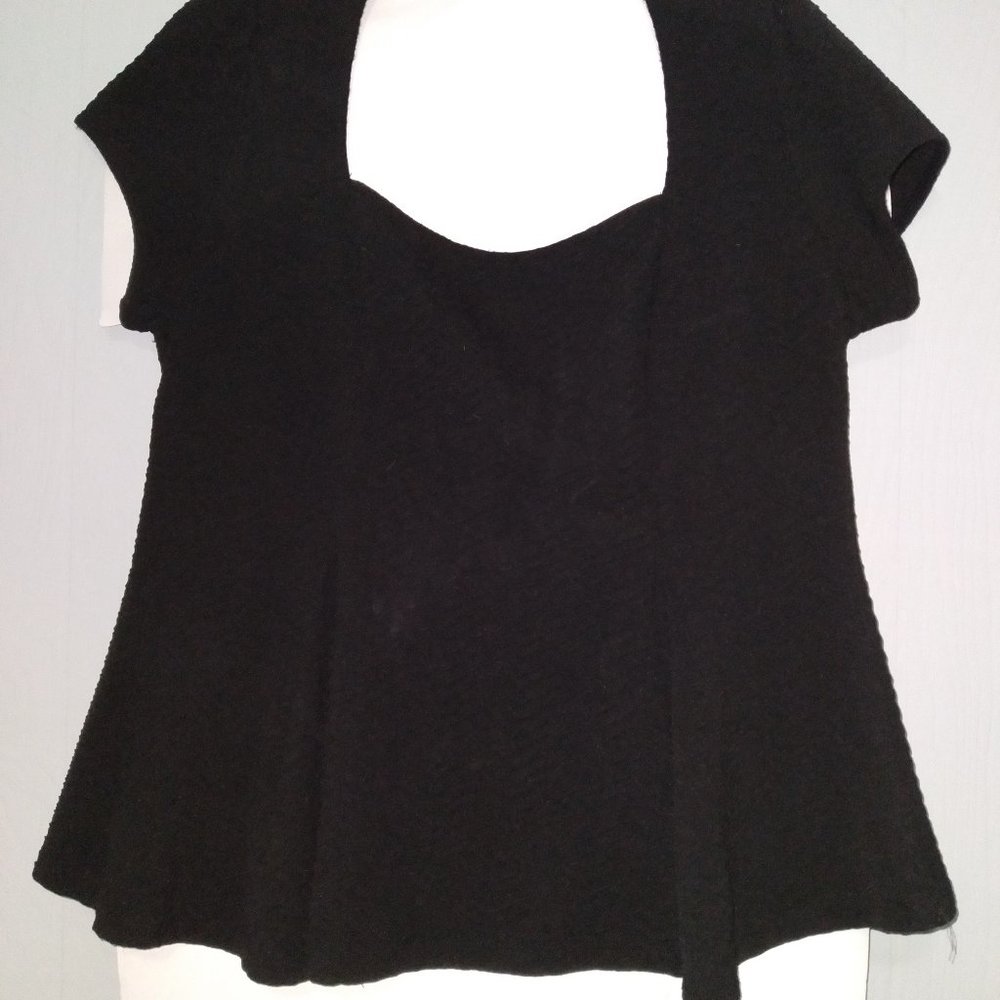 40's retro rockabilly peplum plus size 2xl shirt